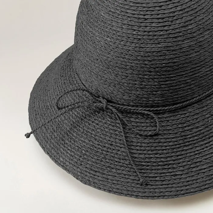 Helen Kaminski Valence 9 Charcoal Hats Cloche