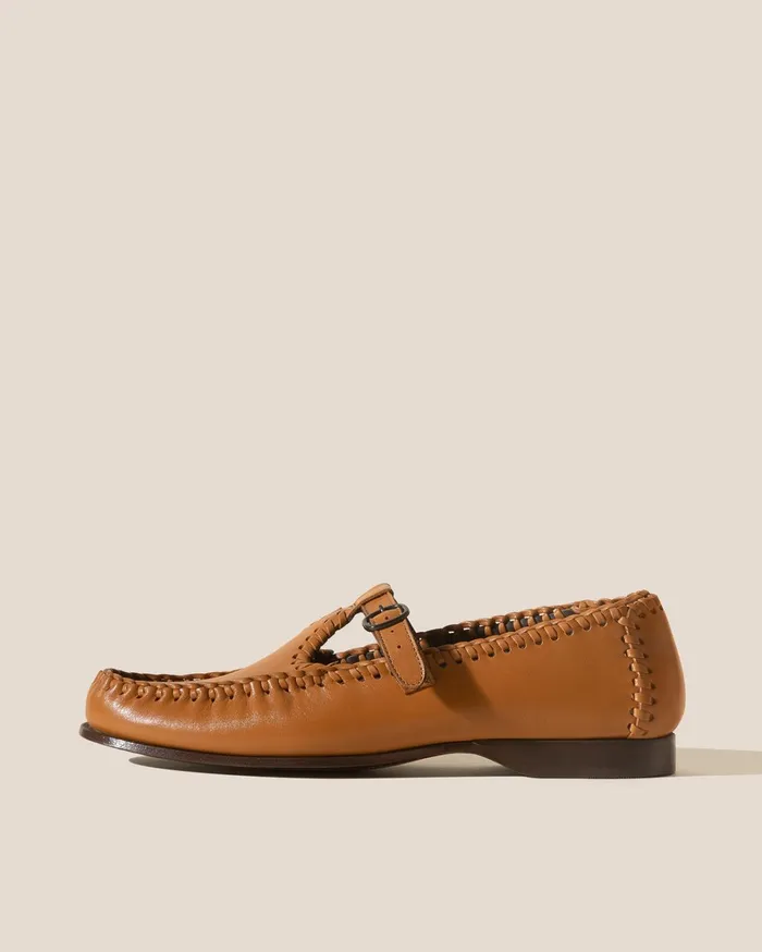 Hereu ALCOVER 8211 Braided Seams Tbar Loafer Women Loafers