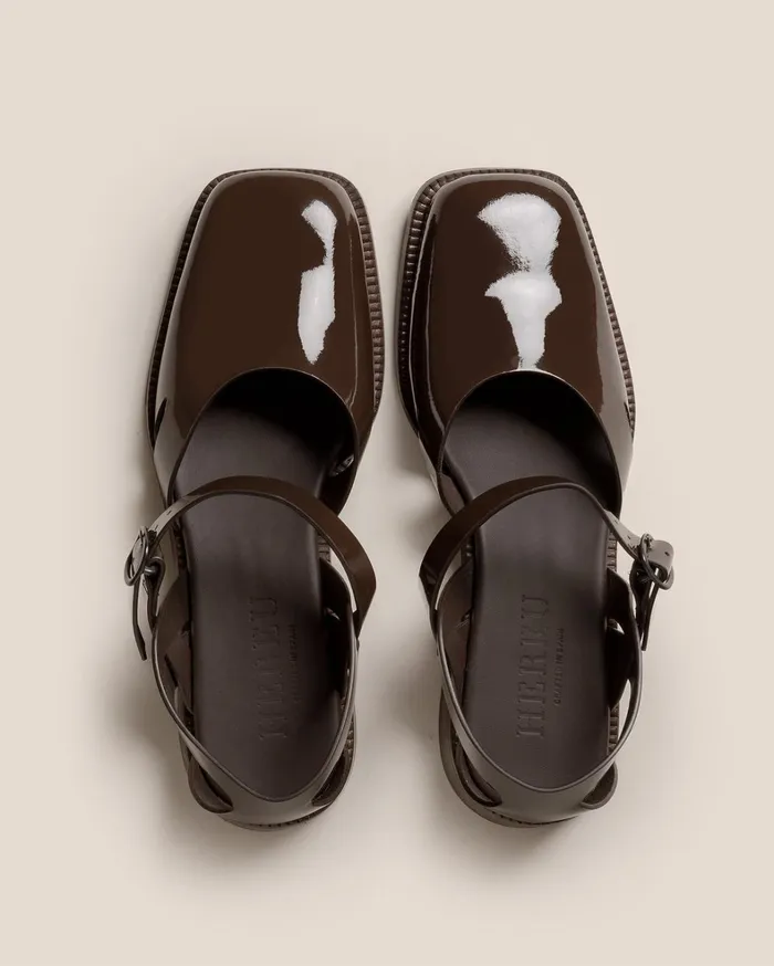 Hereu ALORDA GLOSSY 8211 Two Part Shoe Women Sandals
