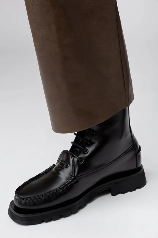 Hereu CORDO 8211 Tread Sole LaceUp Loafer Boot Men Boots