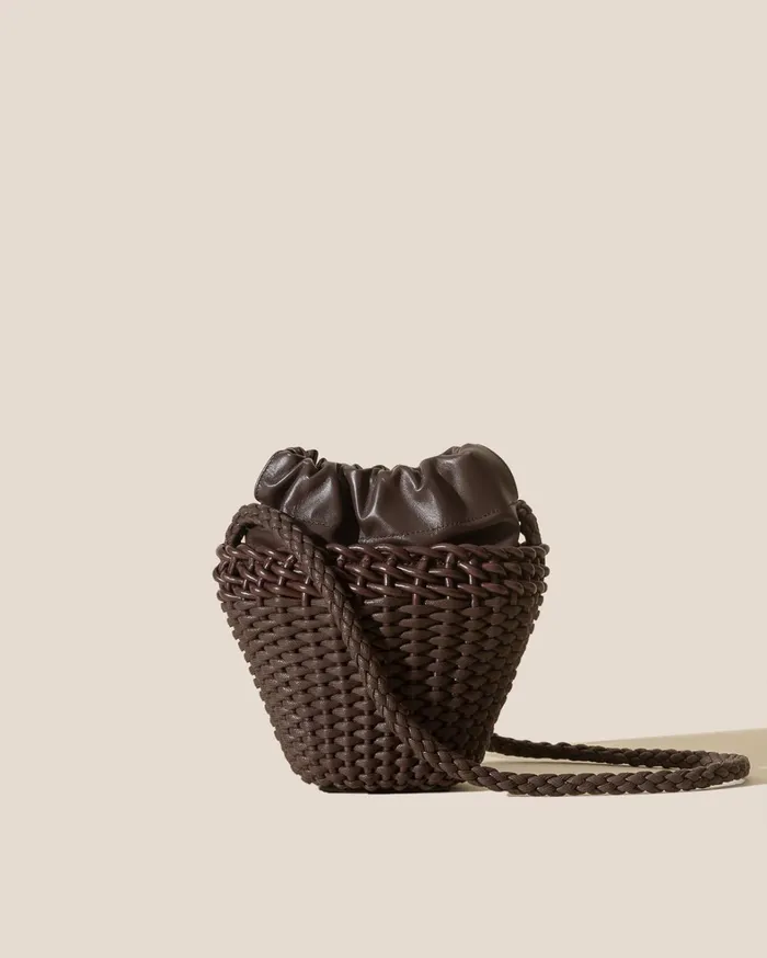 Hereu FIOL 8211 HandBraided Mini Crossbody Bag WomenMen Crossbody Bags