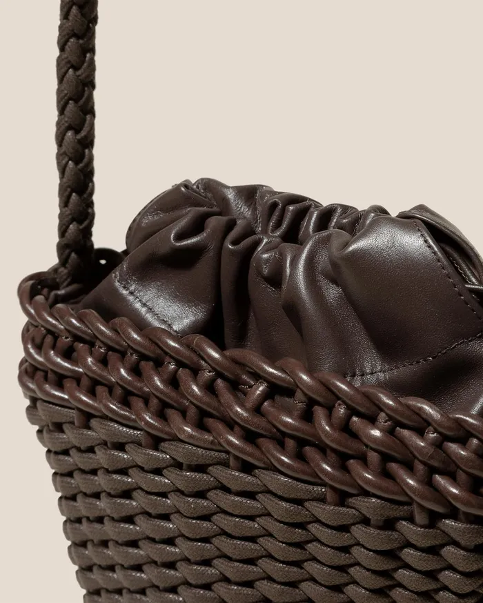 Hereu FIOL 8211 HandBraided Mini Crossbody Bag WomenMen Crossbody Bags