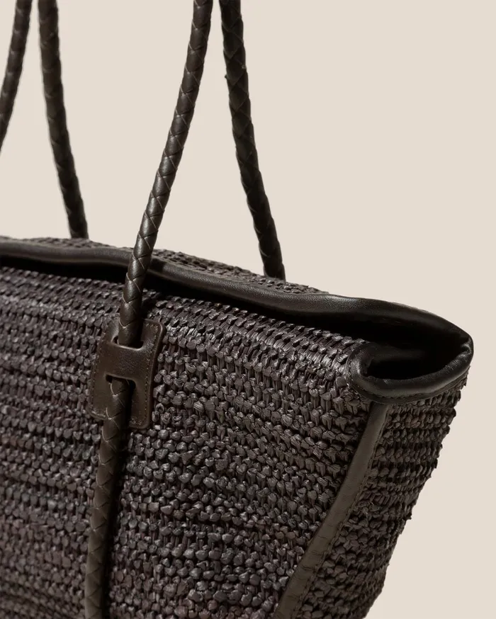 Hereu FORNA RAFFIA 8211 Leather Framed Shoulder Bag Women Shoulder Bags