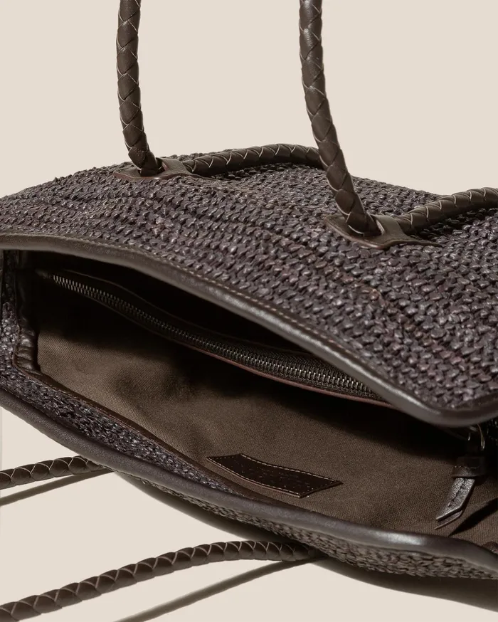 Hereu FORNA RAFFIA 8211 Leather Framed Shoulder Bag Women Shoulder Bags