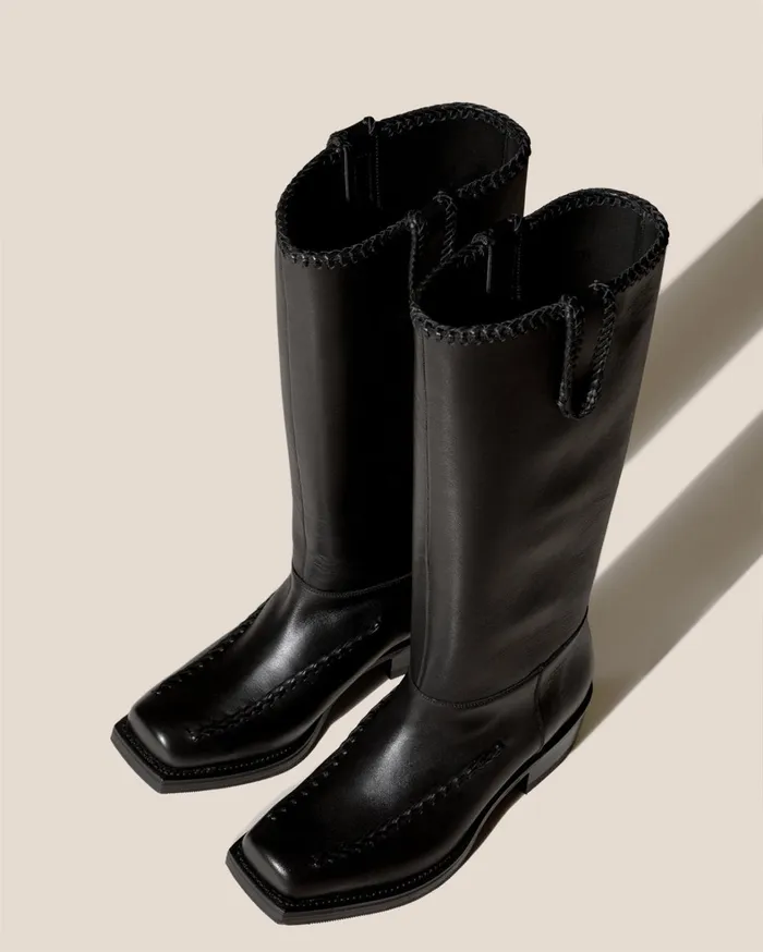Hereu GALILEA 8211 SquareToe Braided Detail Boot Women Boots