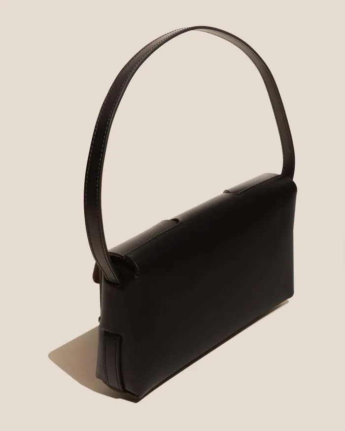 Hereu MABRA 8211 Woven Detailed Baguette Bag Women Shoulder Bags