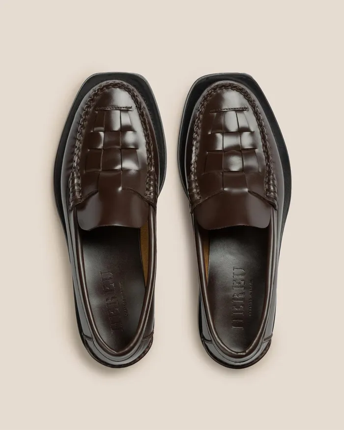 Hereu NOMBELA 8211 Interwoven Detail Slipon Loafer Men Loafers