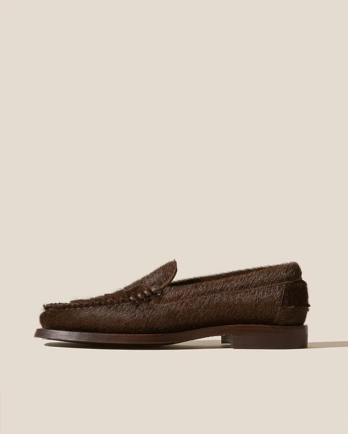 Hereu NOMBELA CALF HAIR 8211 Interwoven Detail Slipon Loafer Men Loafers