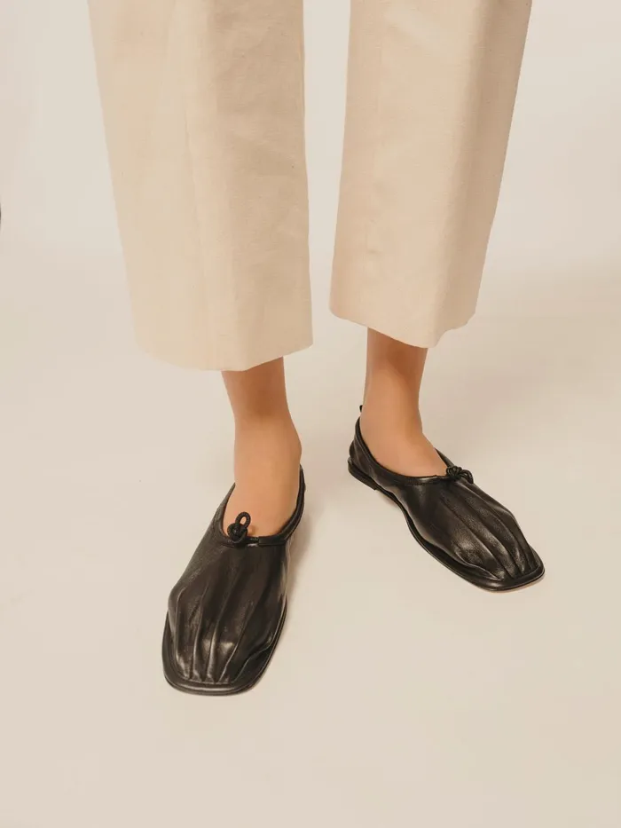 Hereu PUNTERA 8211 PleatedToe Pump Women Soft Shoes