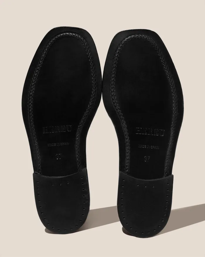 Hereu SINEU GLOSSY 8211 Interlaceddetail Slipon Loafer Women Loafers
