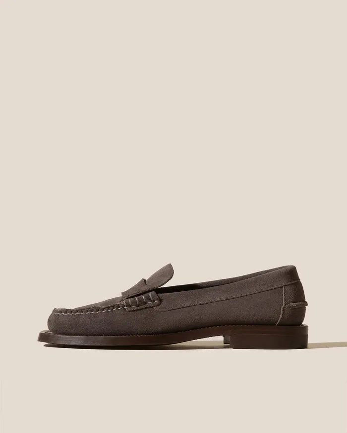 Hereu SINEU SUEDE 8211 Interlaceddetail Slipon Loafer Men Loafers