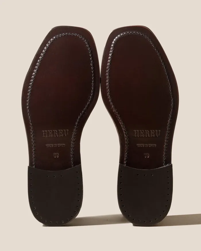 Hereu SINEU SUEDE 8211 Interlaceddetail Slipon Loafer Men Loafers