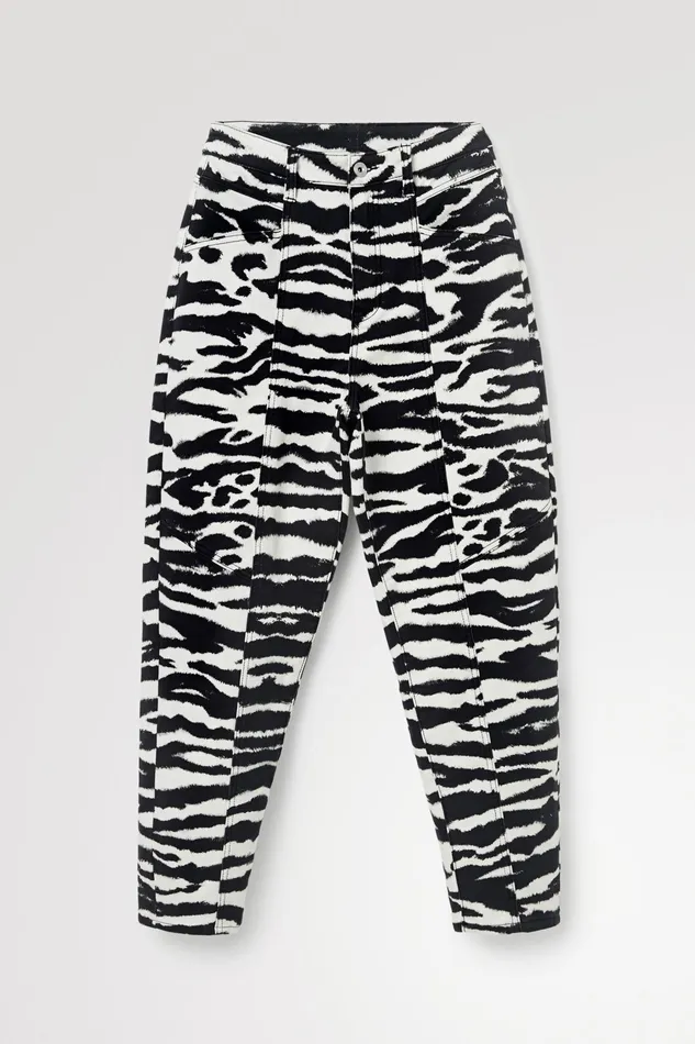 Highwaisted Long Trousers Women Desigual Pants and Leggings