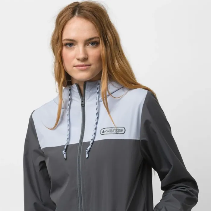 Hoodies and Jackets Kastle Block Windbreaker Asphalt Vans Women