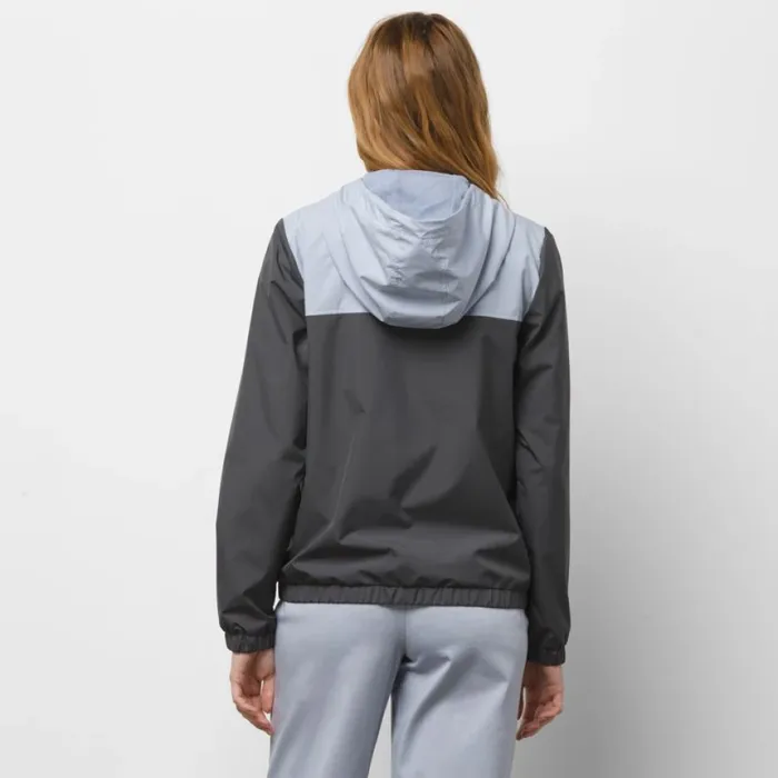 Hoodies and Jackets Kastle Block Windbreaker Asphalt Vans Women Hoodies and Jackets Kastle Block Windbreaker Asphalt Vans Women
