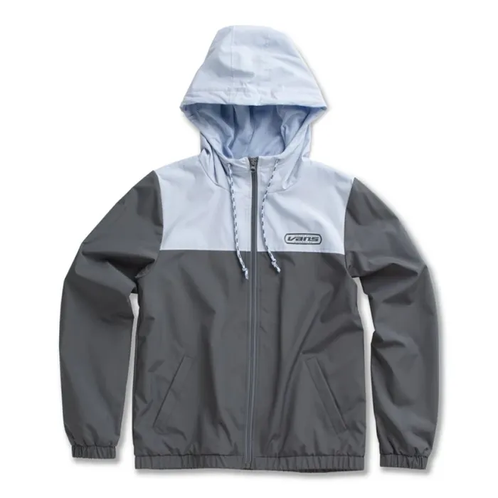 Hoodies and Jackets Kastle Block Windbreaker Asphalt Vans Women Hoodies and Jackets Kastle Block Windbreaker Asphalt Vans Women