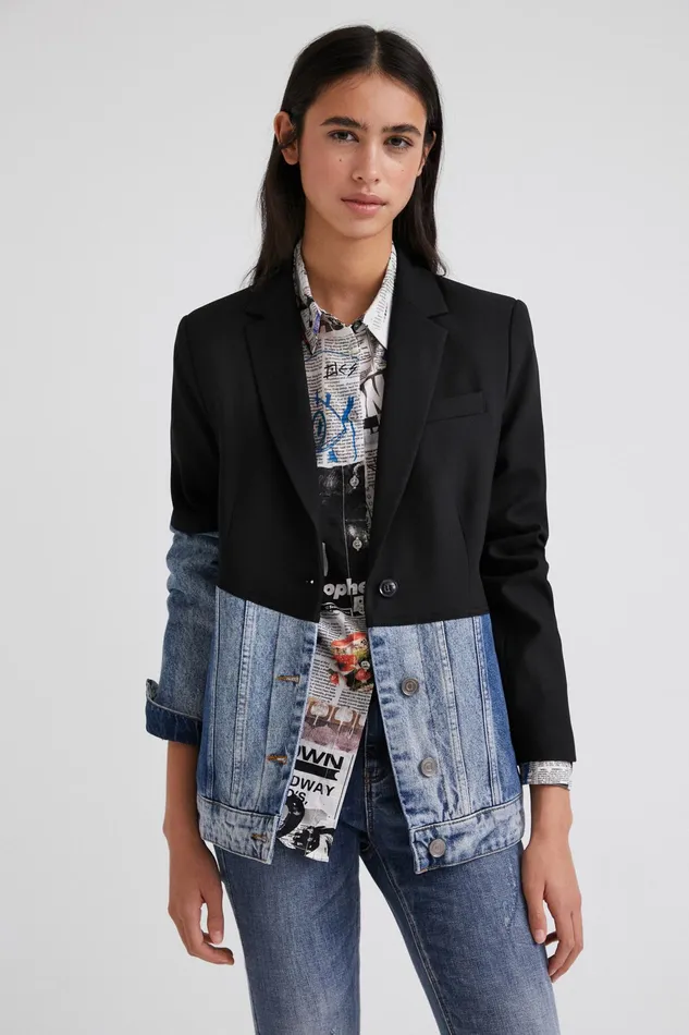 Hybrid Blazer Women Desigual Jackets