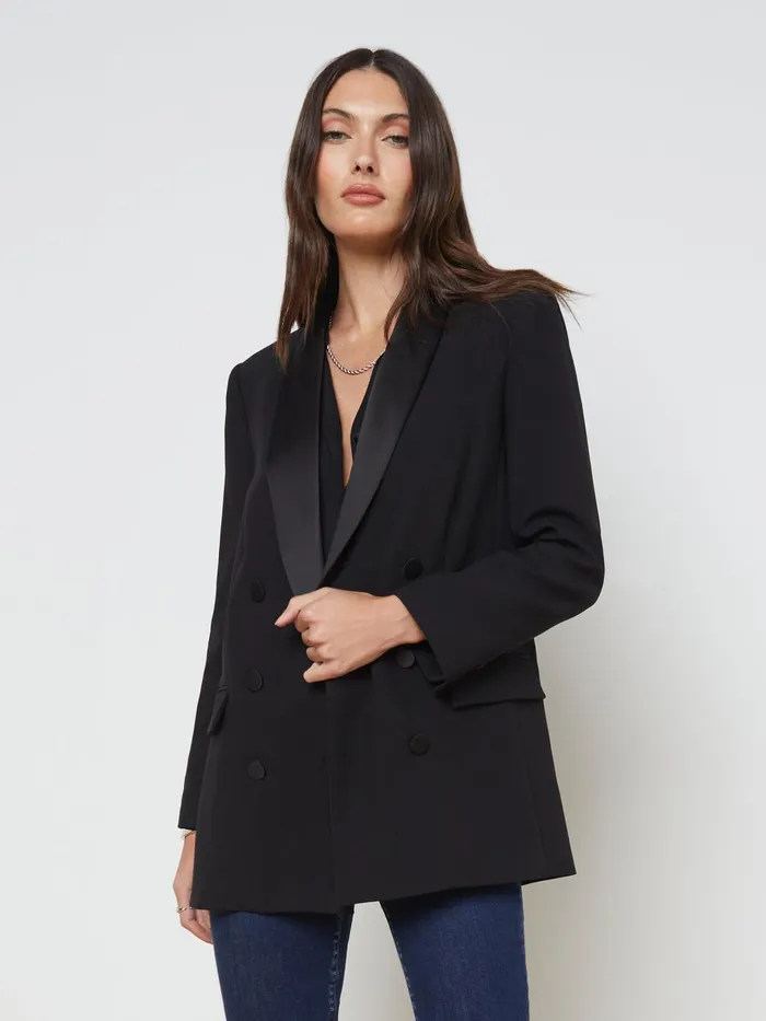 Jayda Blazer Blackblack Women L039Agence Blazers and Jackets