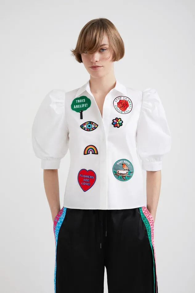 Johnson Hartig Balloonsleeve Shirt Women Desigual Tops and Shirts