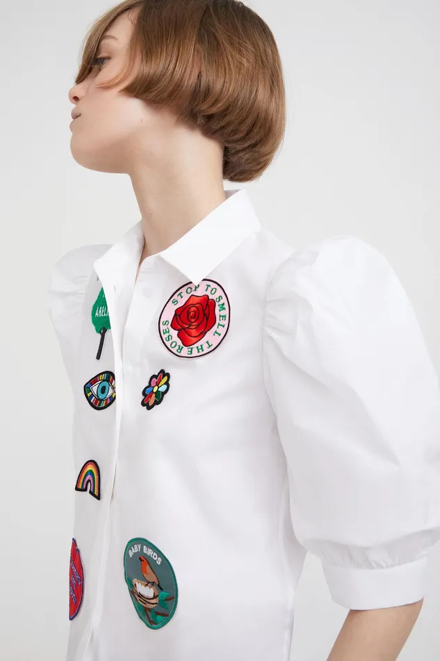 Johnson Hartig Balloonsleeve Shirt Women Desigual Tops and Shirts