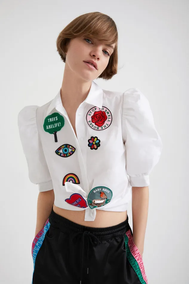 Johnson Hartig Balloonsleeve Shirt Women Desigual Tops and Shirts