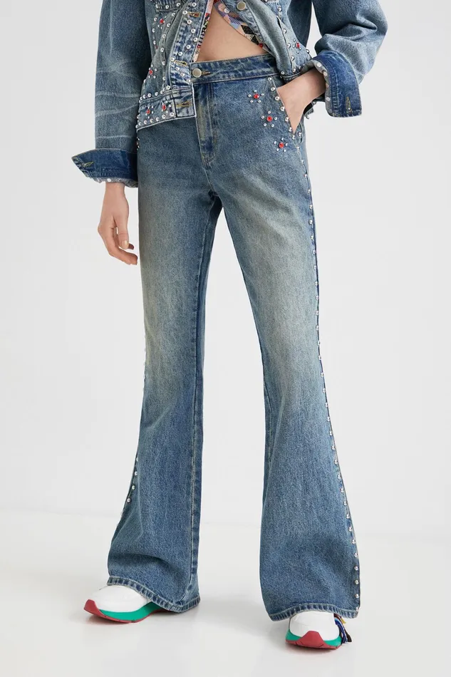 Johnson Hartig Flared Jeans Women Desigual Jeans