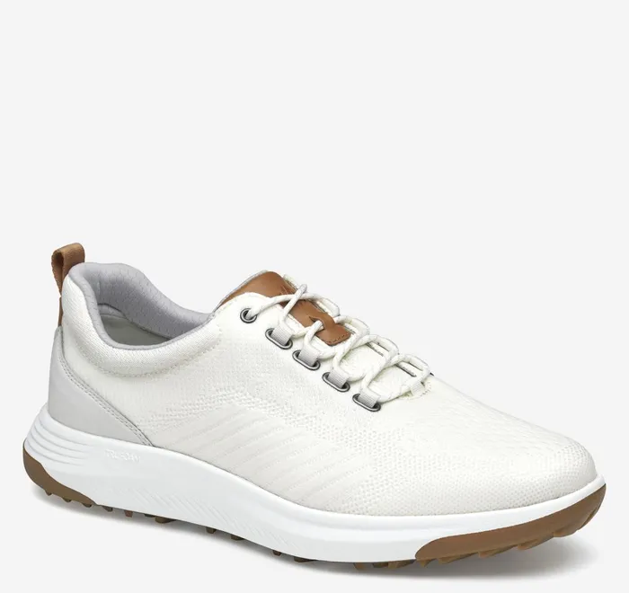 JohnstonandMurphy LaceUps Amherst Gl1 Sport Hybrid White Coated Knit 8211 Men JohnstonandMurphy LaceUps Amherst Gl1 Sport Hybrid White Coated Knit 8211 Men