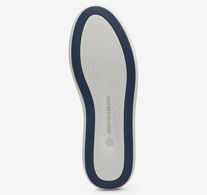 JohnstonandMurphy LaceUps Anders Perfed UThroat Navy Full Grain 8211 Men JohnstonandMurphy LaceUps Anders Perfed UThroat Navy Full Grain 8211 Men