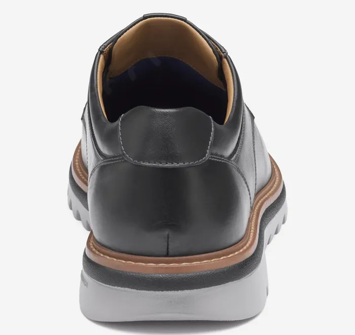 JohnstonandMurphy LaceUps Braydon Plain Toe Black Full Grain 8211 Men JohnstonandMurphy LaceUps Braydon Plain Toe Black Full Grain 8211 Men