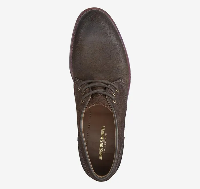 JohnstonandMurphy LaceUps Dudley Chukka Brown Waxed English Suede 8211 Men JohnstonandMurphy LaceUps Dudley Chukka Brown Waxed English Suede 8211 Men