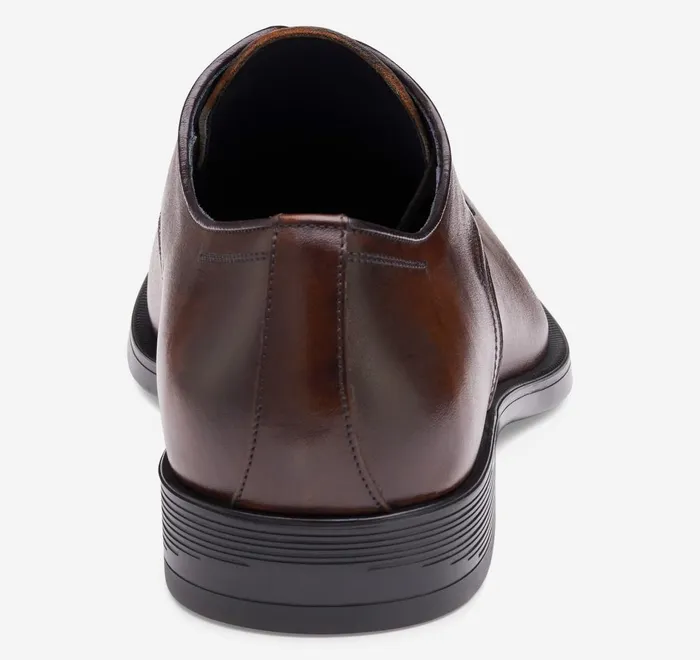 JohnstonandMurphy LaceUps Flynch Plain Toe Mahogany Italian Calfskin 8211 Men JohnstonandMurphy LaceUps Flynch Plain Toe Mahogany Italian Calfskin 8211 Men