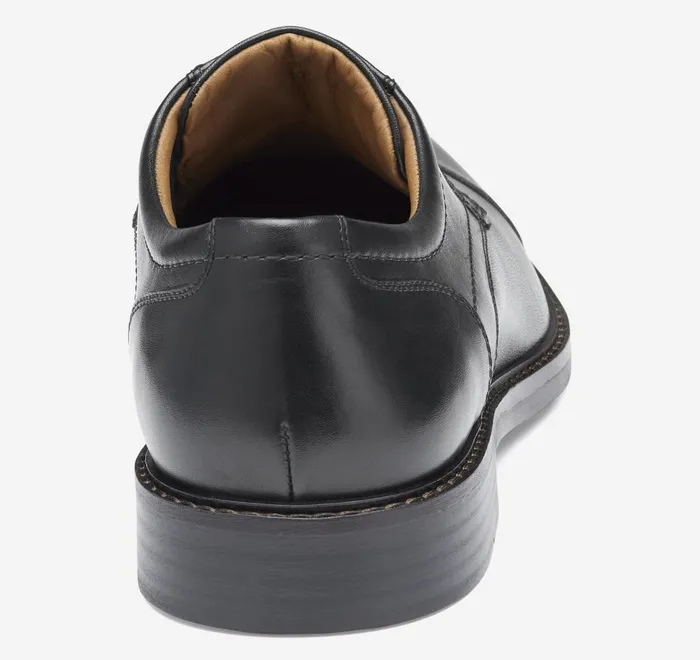 JohnstonandMurphy LaceUps Mason Cap Toe Black Full Grain 8211 Men
