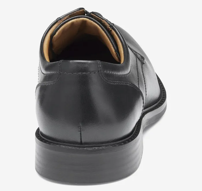 JohnstonandMurphy LaceUps Mason Plain Toe Black Full Grain 8211 Men JohnstonandMurphy LaceUps Mason Plain Toe Black Full Grain 8211 Men