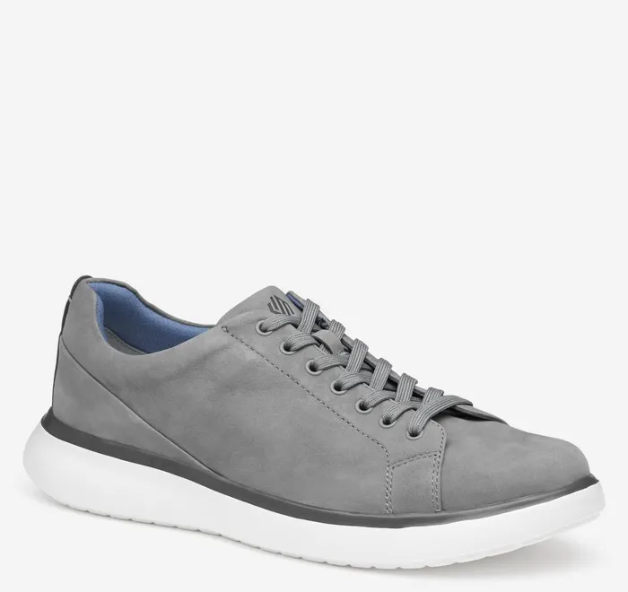 JohnstonandMurphy LaceUps Oasis LaceToToe Gray Nubuck 8211 Men