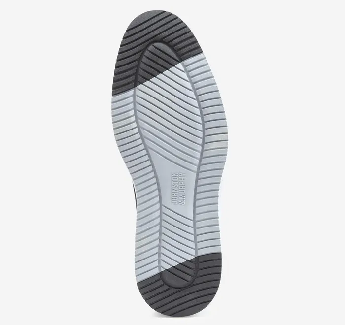 JohnstonandMurphy LaceUps Upton Knit Wingtip Black Knit 8211 Men