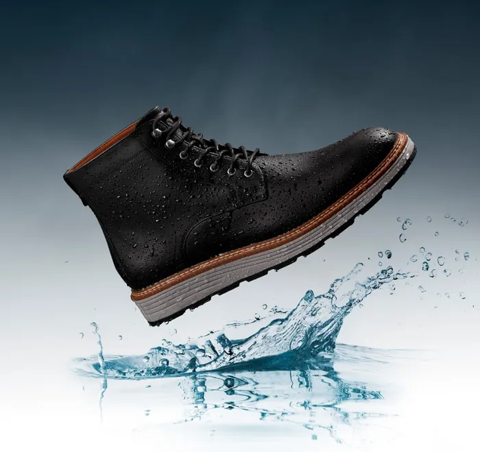 JohnstonandMurphy LaceUps Upton Lug Plain Toe Boot Black Waterproof Full Grain 8211 Men JohnstonandMurphy LaceUps Upton Lug Plain Toe Boot Black Waterproof Full Grain 8211 Men
