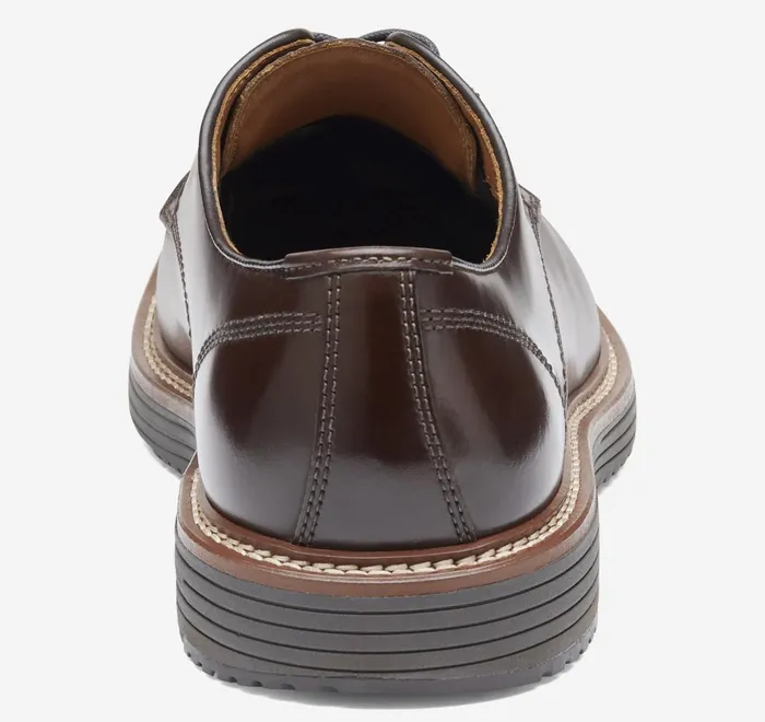 JohnstonandMurphy LaceUps Upton Plain Toe Mahogany Full Grain 8211 Men JohnstonandMurphy LaceUps Upton Plain Toe Mahogany Full Grain 8211 Men