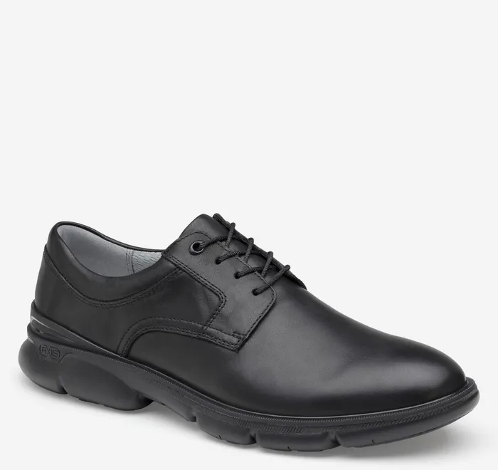 JohnstonandMurphy LaceUps Xc4 Tanner Plain Toe Black Full Grain 8211 Men