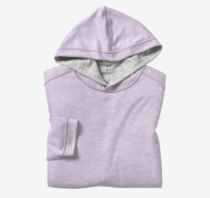 JohnstonandMurphy Loungewear Reversible Knit Hoodie Graylavender 8211 Men JohnstonandMurphy Loungewear Reversible Knit Hoodie Graylavender 8211 Men