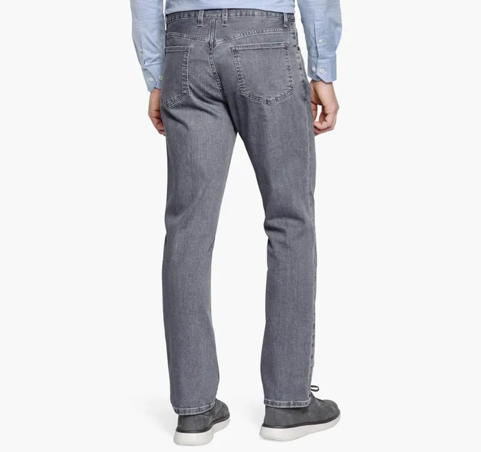 JohnstonandMurphy Pants and Jeans Denim Jeans Gray Wash 8211 Men