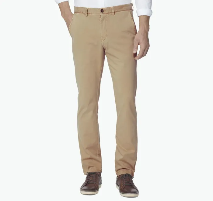 JohnstonandMurphy Pants and Jeans Washed Chinos Sand 8211 Men