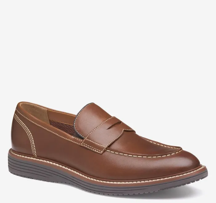 JohnstonandMurphy SlipOns and Loafers Upton Penny Loafer Tan Full Grain 8211 Men JohnstonandMurphy SlipOns and Loafers Upton Penny Loafer Tan Full Grain 8211 Men