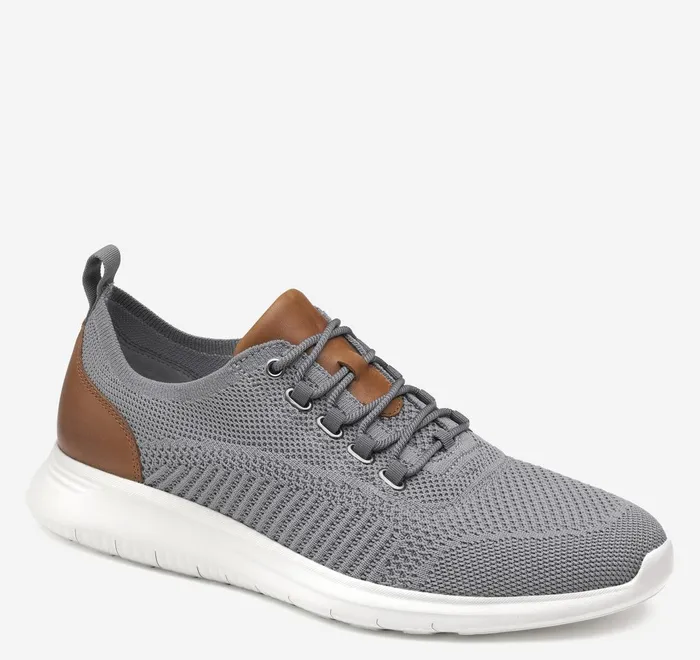 JohnstonandMurphy Sneakers Amherst Knit UThroat Gray Knit 8211 Men