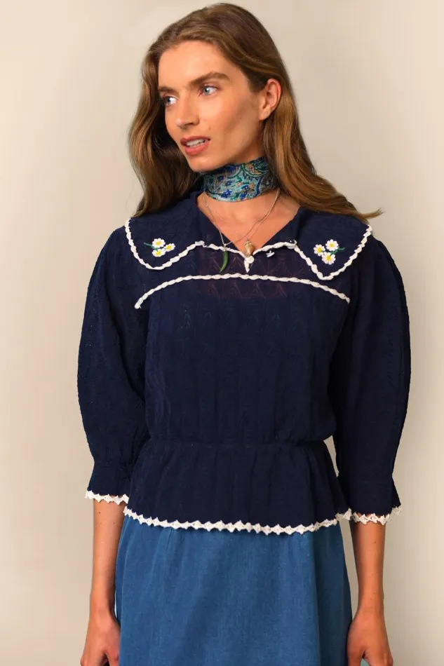 Kali Navy Women RIXO Knitwear