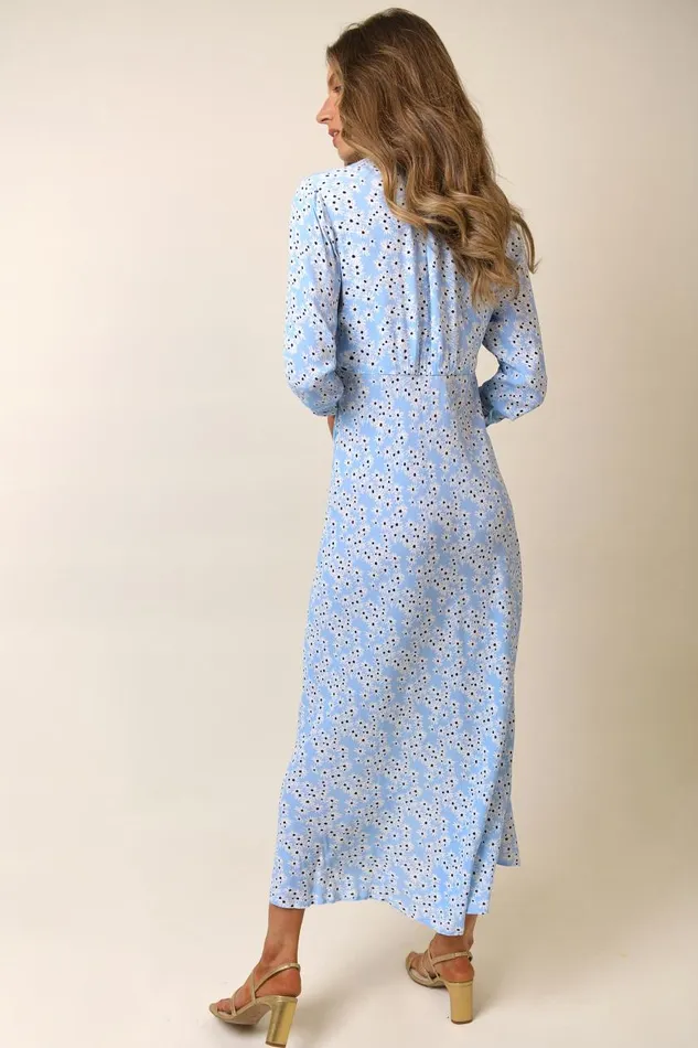 Katie Steel Blue Daisy Women RIXO Dresses Katie Steel Blue Daisy Women RIXO Dresses