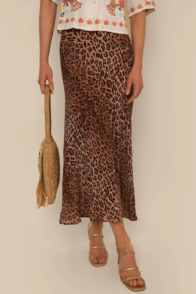 Kelly Leopard Women RIXO Skirts