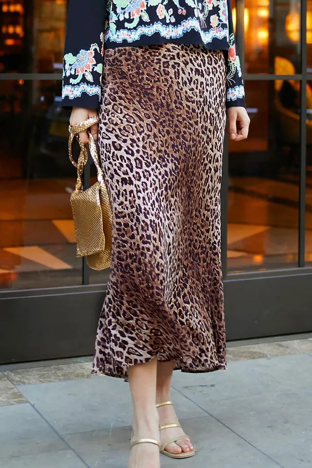 Kelly Leopard Women RIXO Skirts Kelly Leopard Women RIXO Skirts