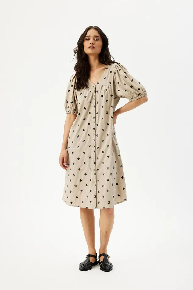 KHAITE DRESS 16317 191 Sand 191 Women IN FRONT DRESSES