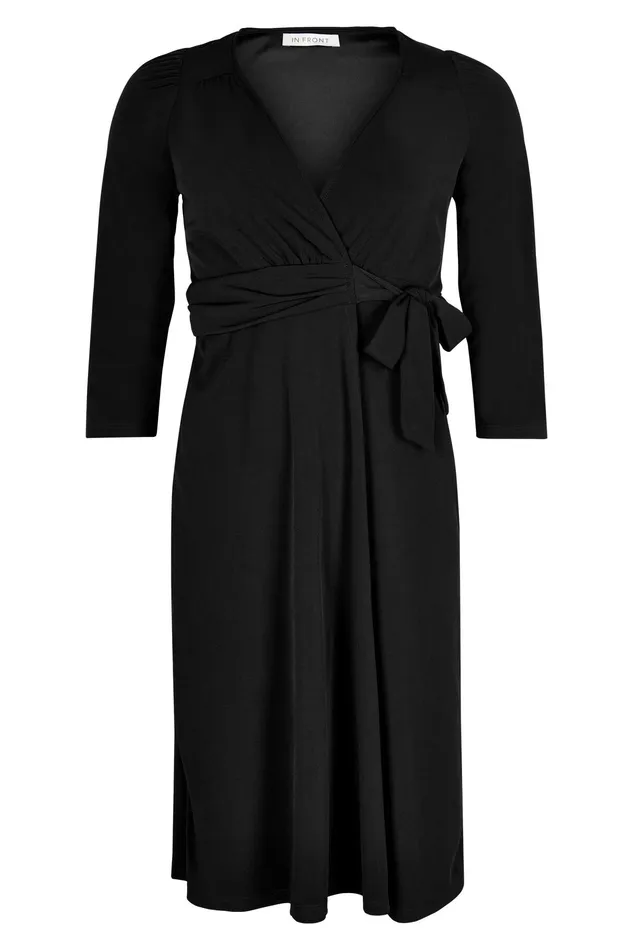 KIA FAY DRESS 15511 999 Black 999 Women IN FRONT DRESSES
