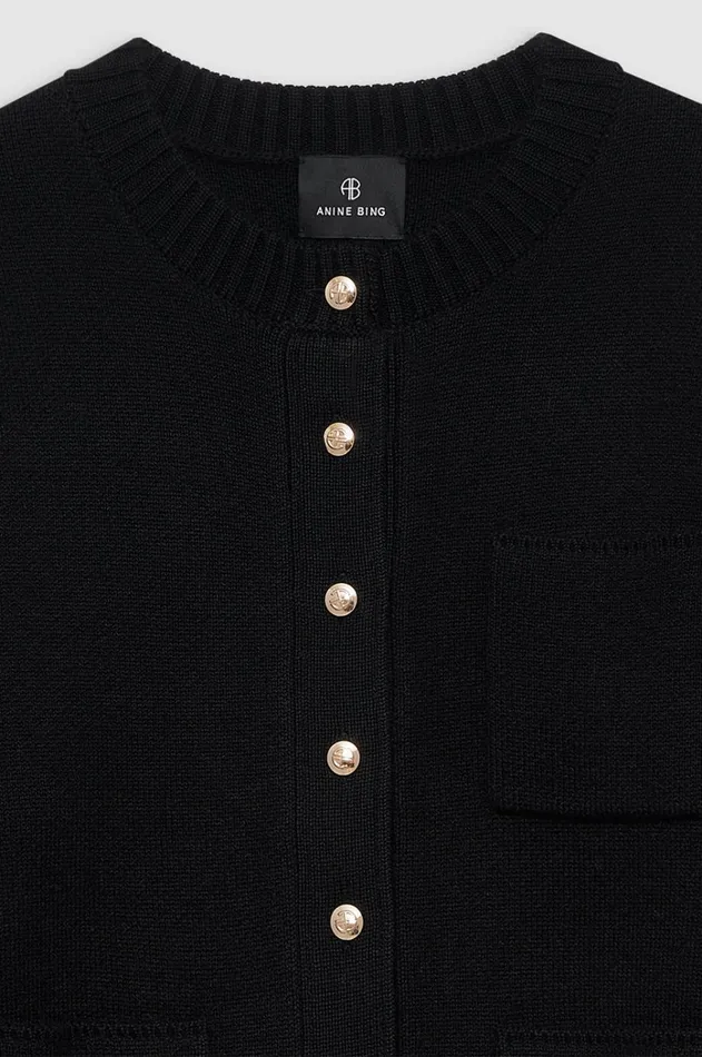 Knits Sweaters Women ANINE BING Jameson Cardigan 8211 Black